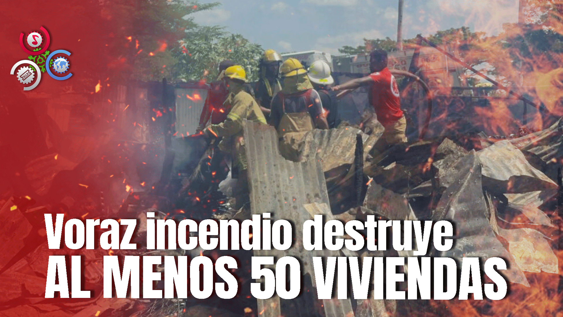 Incendio Arrasa Con Decenas De Casuchas En Batey De Tamboril