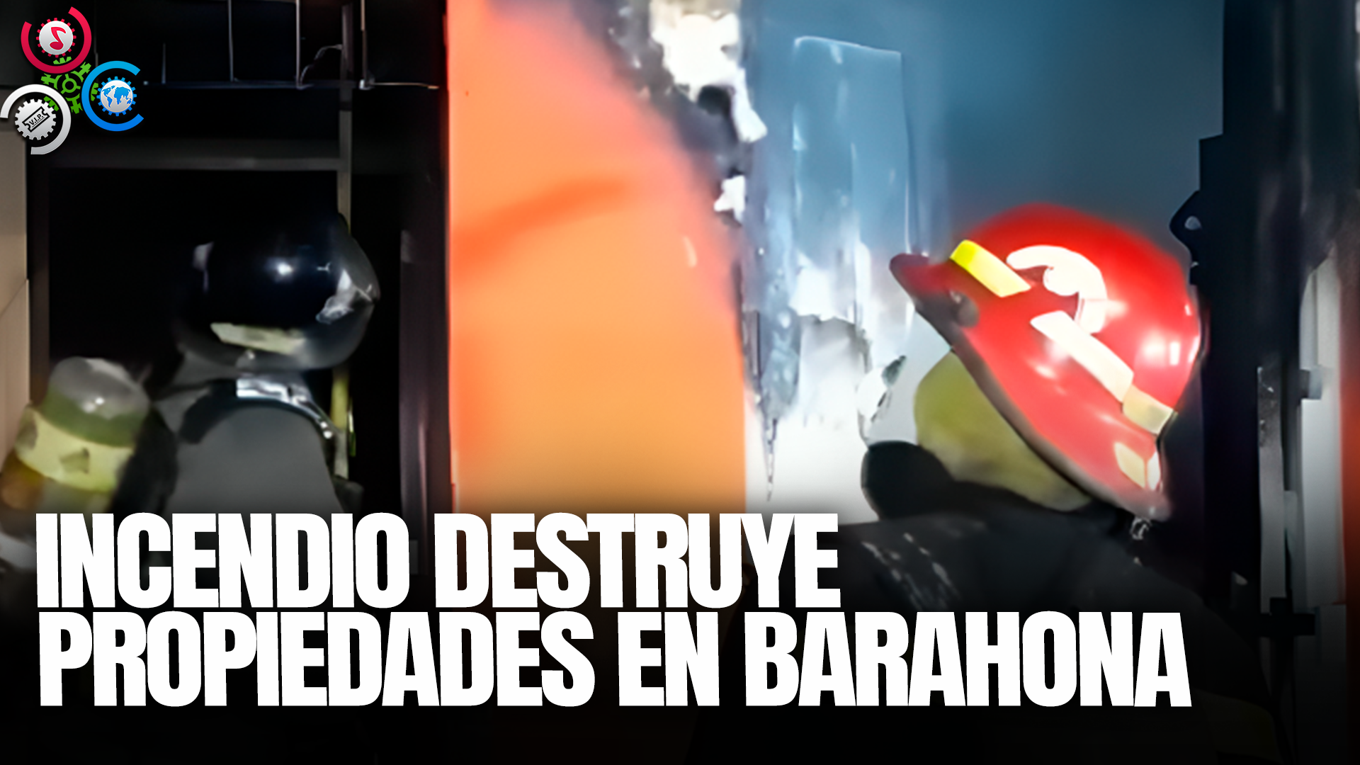 Un Incendio Arrasó Con Dos Propiedades En Barahona Dejando Al Menos Solo Pérdidas Materiales