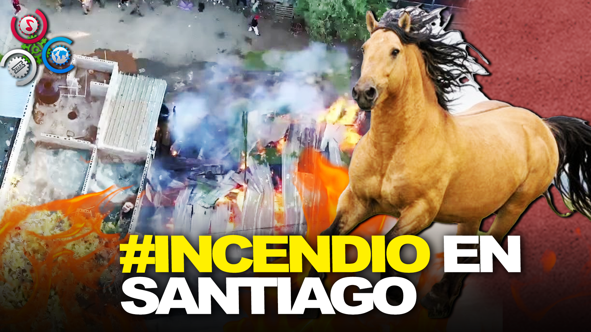 Incendio Destruye Almacén Alimentos Para Caballos En La Barranquita, Santiago