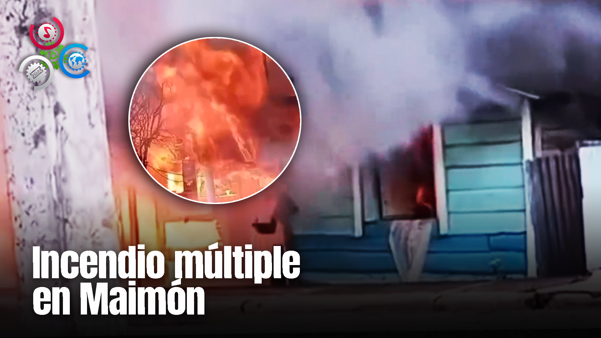 FUERTE INCENDIO Se Registra En Maimón En Monseñor Nouel