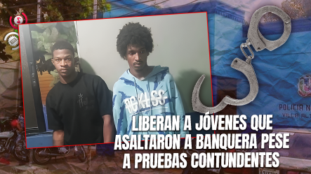 Indignación En Villa Altagracia: Liberan A Dos Jóvenes Que Asaltaron Banca De Lotería Con Arma Casera