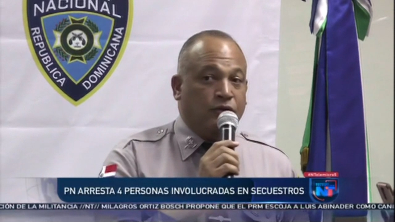 La PN Informó Que Ha Apresado A 4 Personas Involucradas Con El “Secuestro Express”