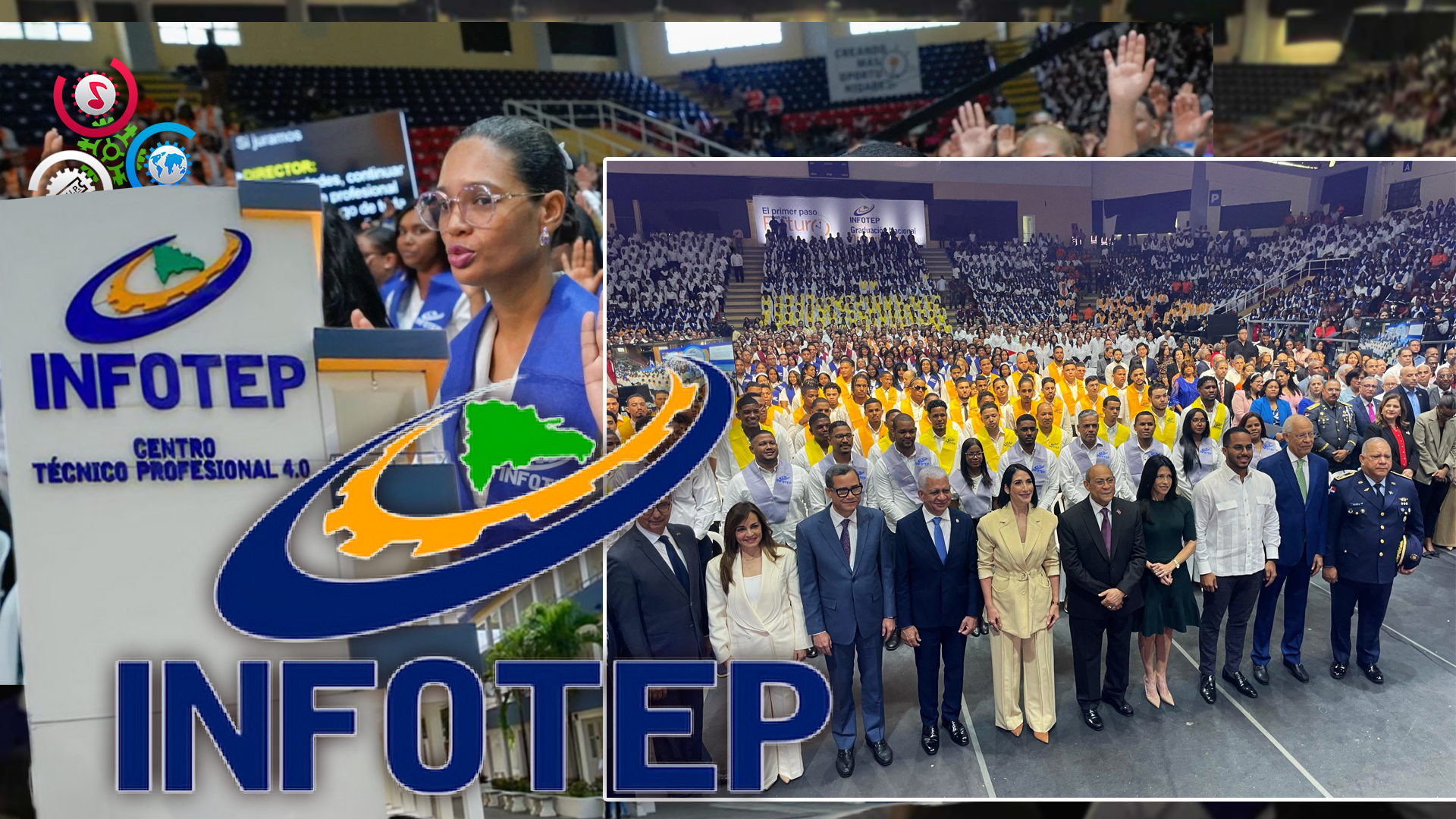 INFOTEP Gradúa A Más De 3,500 Técnicos En Su Graduación Nacional Ordinaria 2025