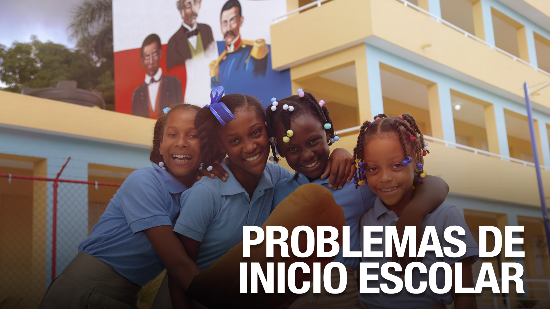 Inician Las Clases A Pesar De Daños En Planteles Escolares Y El Desayuno