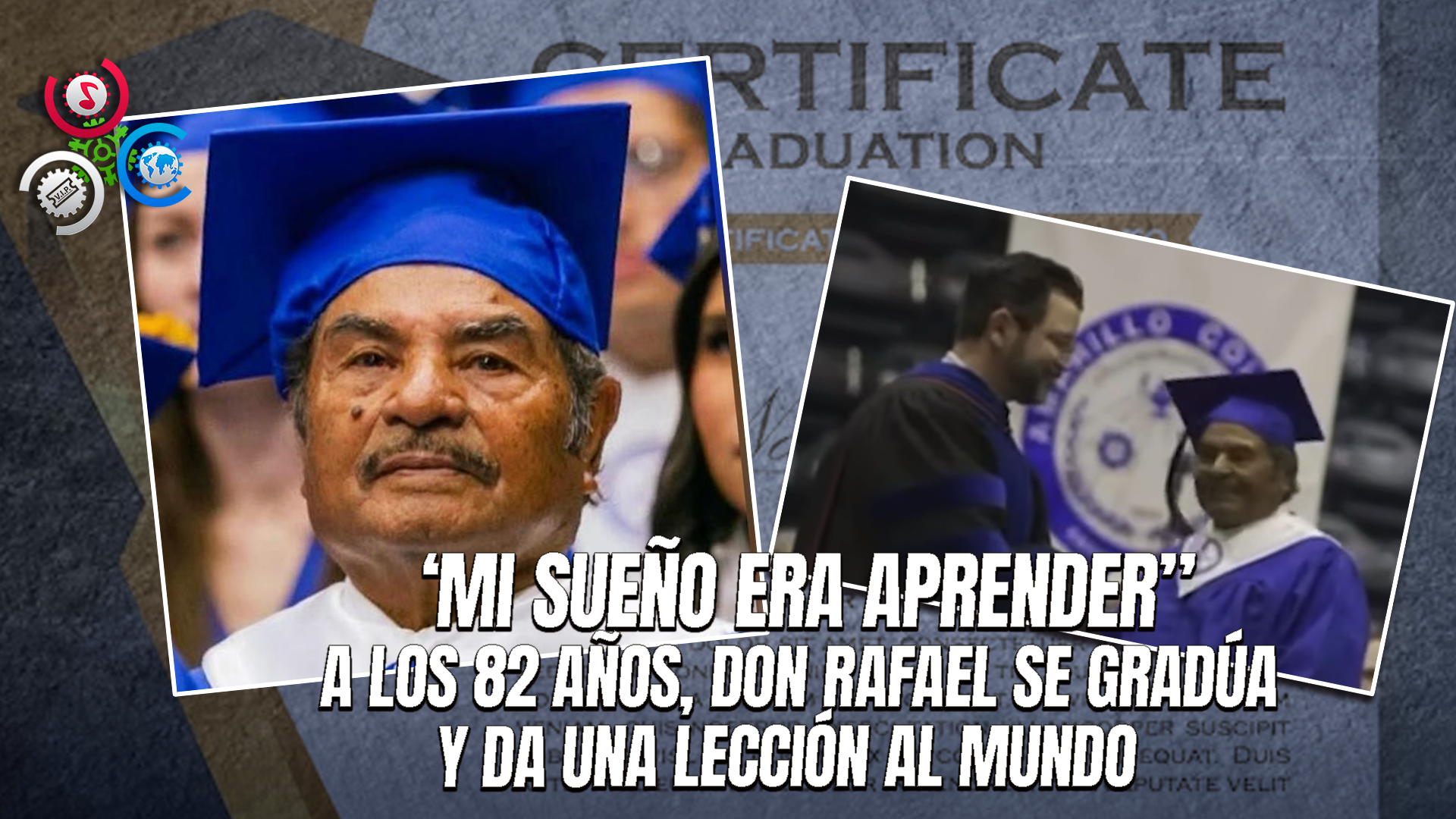 “Nunca Es Tarde”: Su Graduación A Los 82 Años Convierte A Inmigrante Mexicano En Símbolo De Inspiración Viral