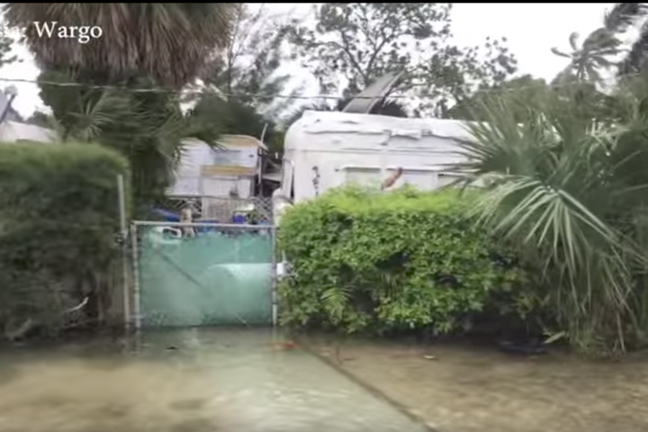 El Huracán Irma No Ha Tocado Tierra Y Ya Comienzan Las Inundaciones Al Norte De Key Largo, Fl