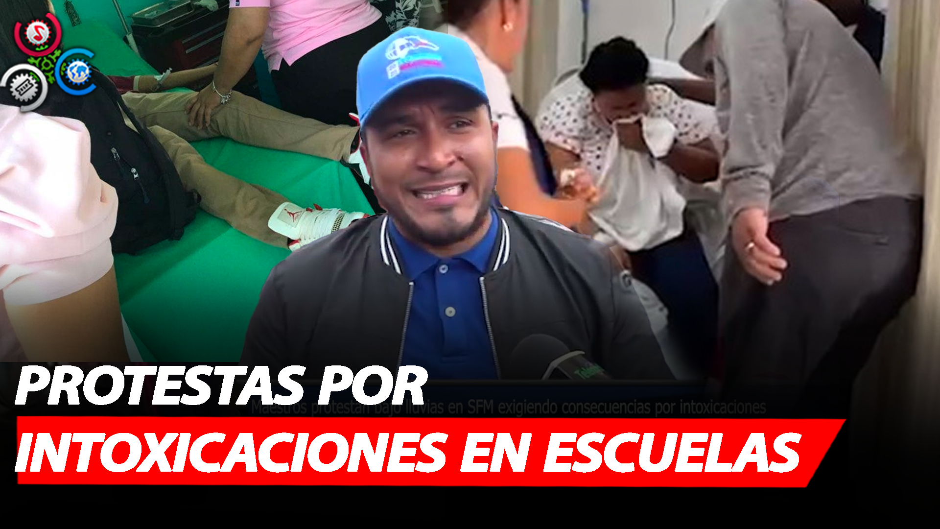 Maestros Protestan En SFM Exigiendo Consecuencias Por Casos De Intoxicaciones