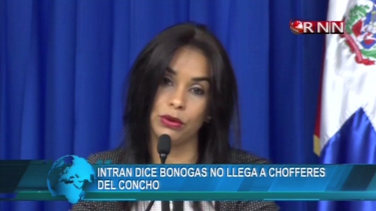 INTRANT Dice Que El Bonogas No Está Llegando A Los Choferes Del Concho