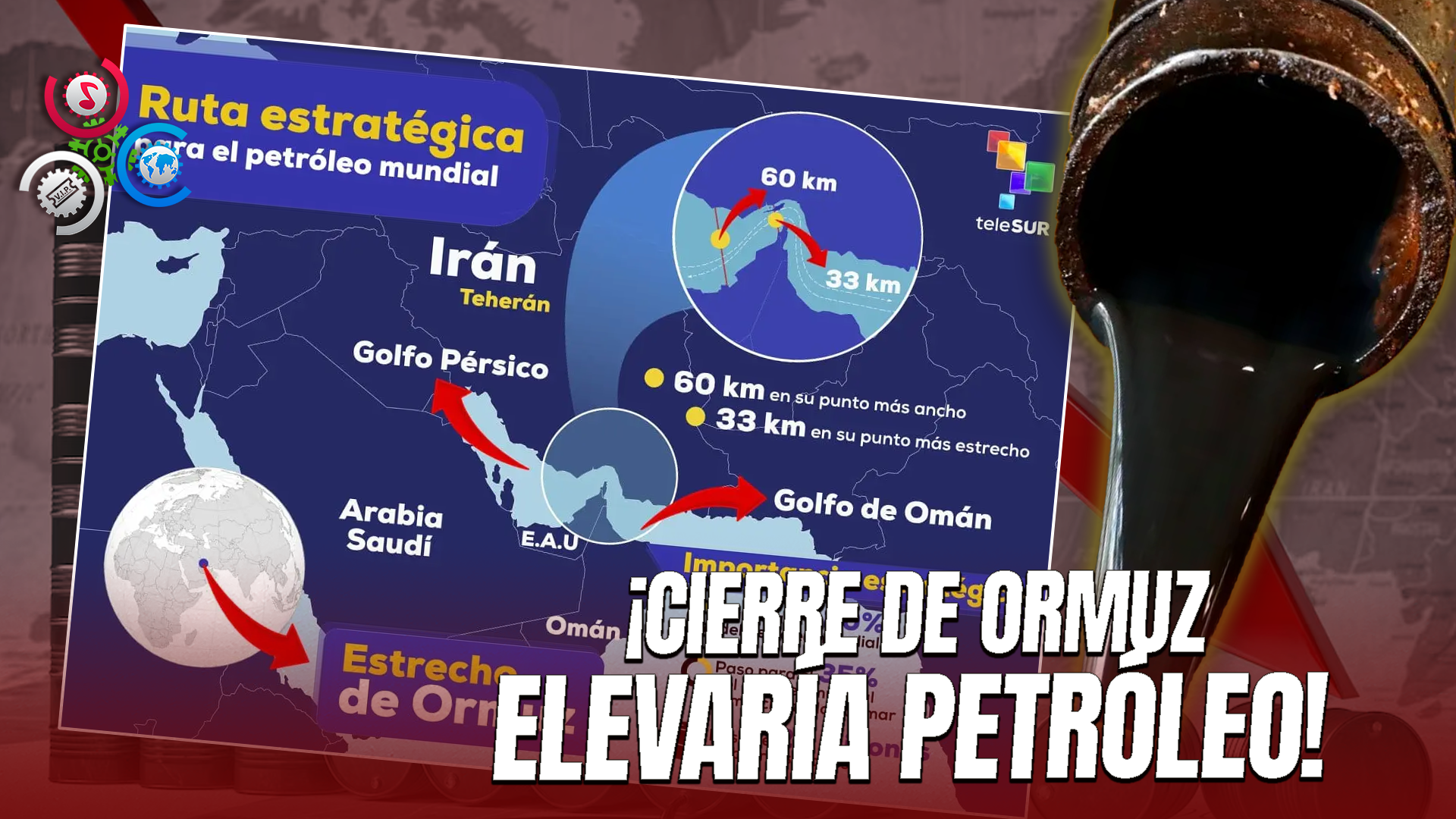 Irán Da Primer Paso Hacia El Cierre Del Estrecho De Ormuz Y Amenaza Con Sacudir La Economía Mundial