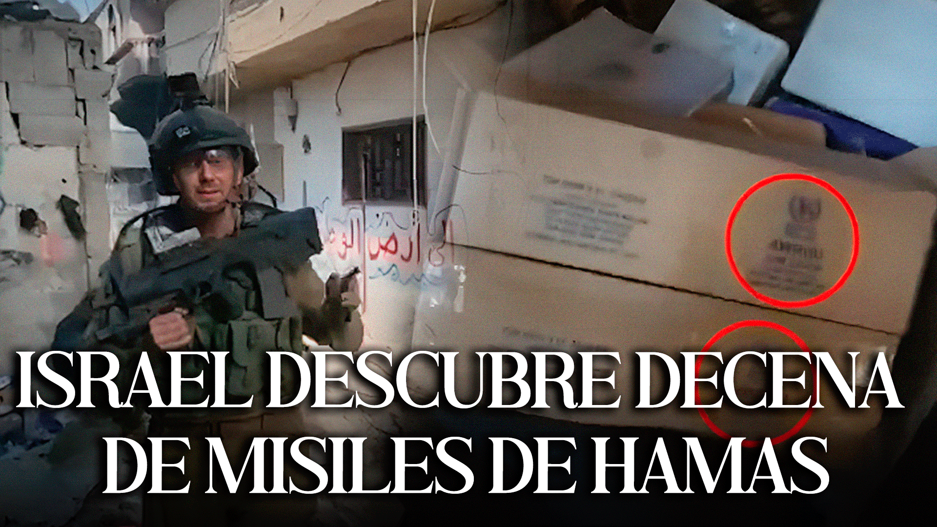 Israel Descubre Decenas De Misiles De Hamas En Oficina De ONU