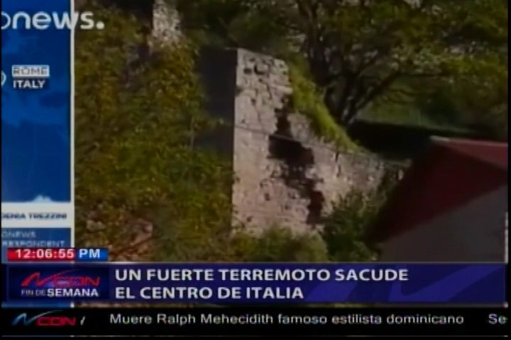 Nuevo Terremoto De 6.6 Sacude El Centro De Italia