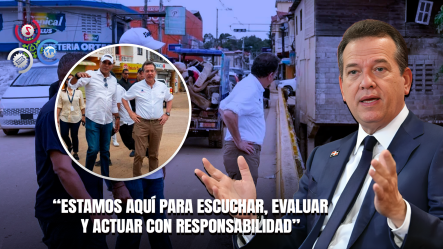 Ito Bisonó Supervisa Daños Por Lluvias En Gaspar Hernández Y Anuncia Plan De Reconstrucción De Viviendas