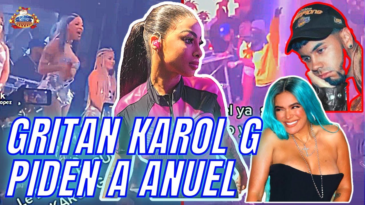 SABOTAJES DE PÚBLICO A YAILIN EN SHOWS. Le Gritan Karol G Y Piden A Anuel