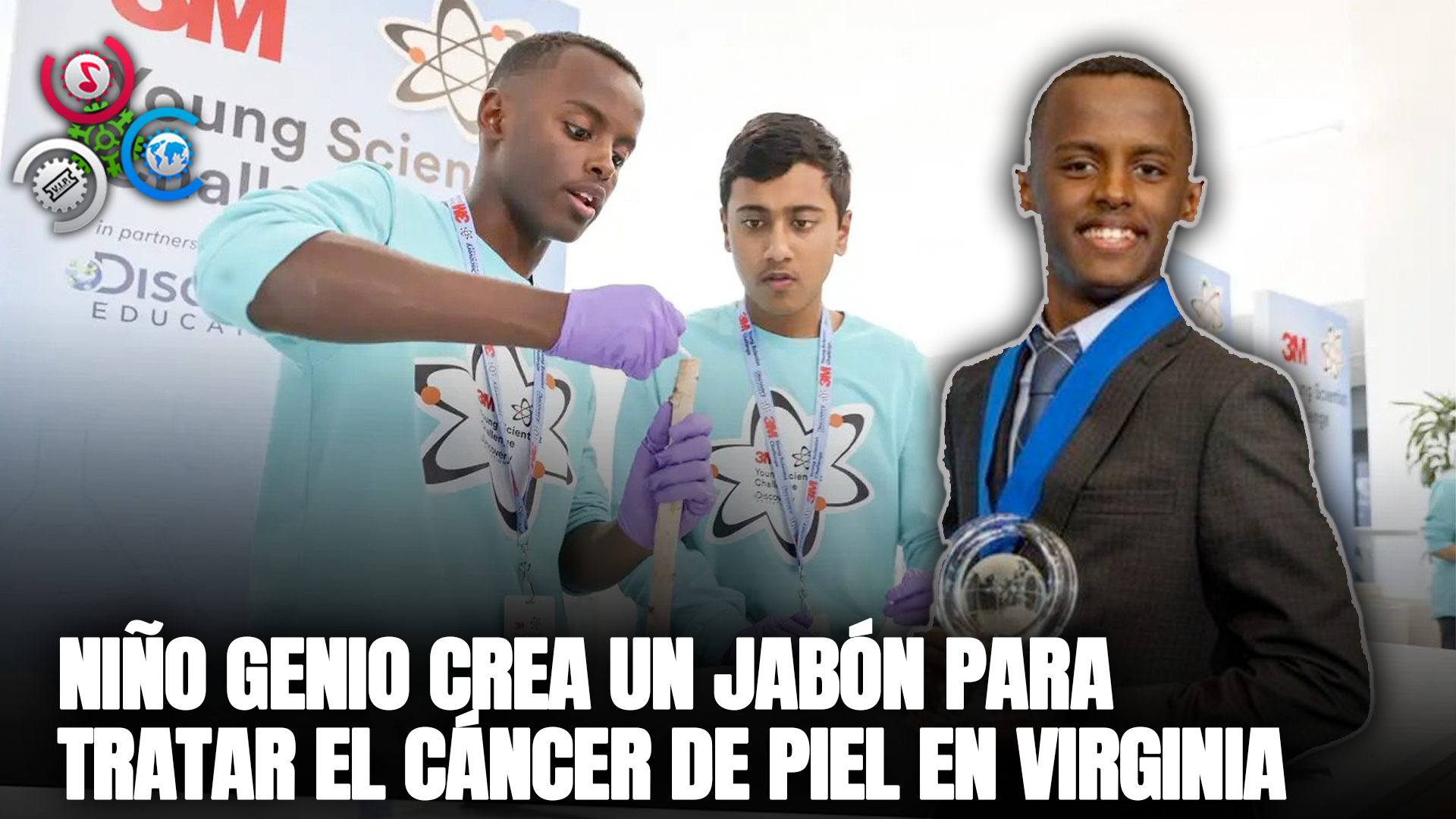 Niño Genio Crea Un Jabón Para Tratar El Cáncer De Piel En Virginia