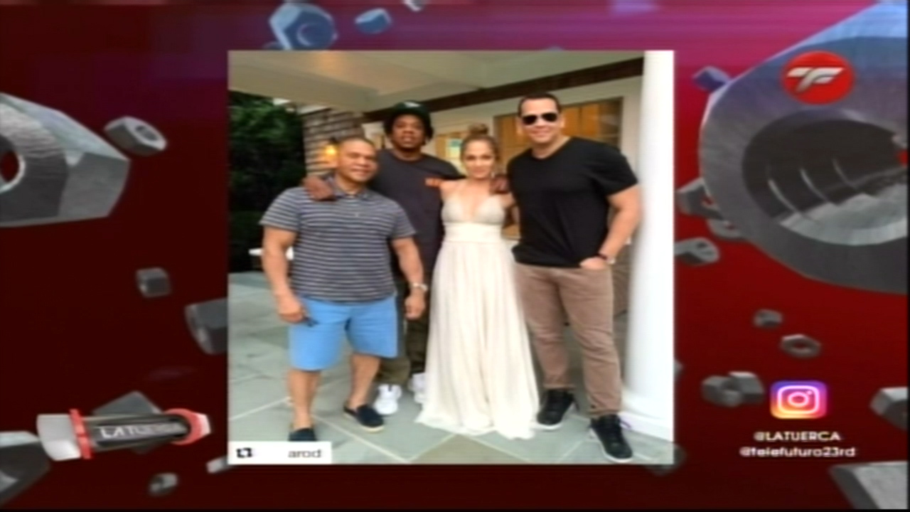 La Visita De JayZ A Jlo Y Alex Rodríguez