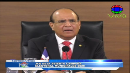 El Pleno De La JCE Deja Abierta La Campaña Electoral De Municipales Para El 2020