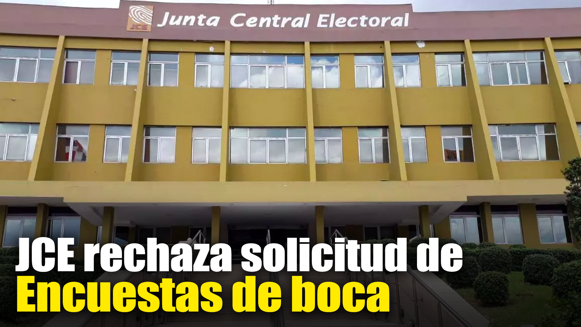 JCE Reitera Prohibición De Encuestas A Boca De Urna Tras Rechazo De Solicitud De Empresa