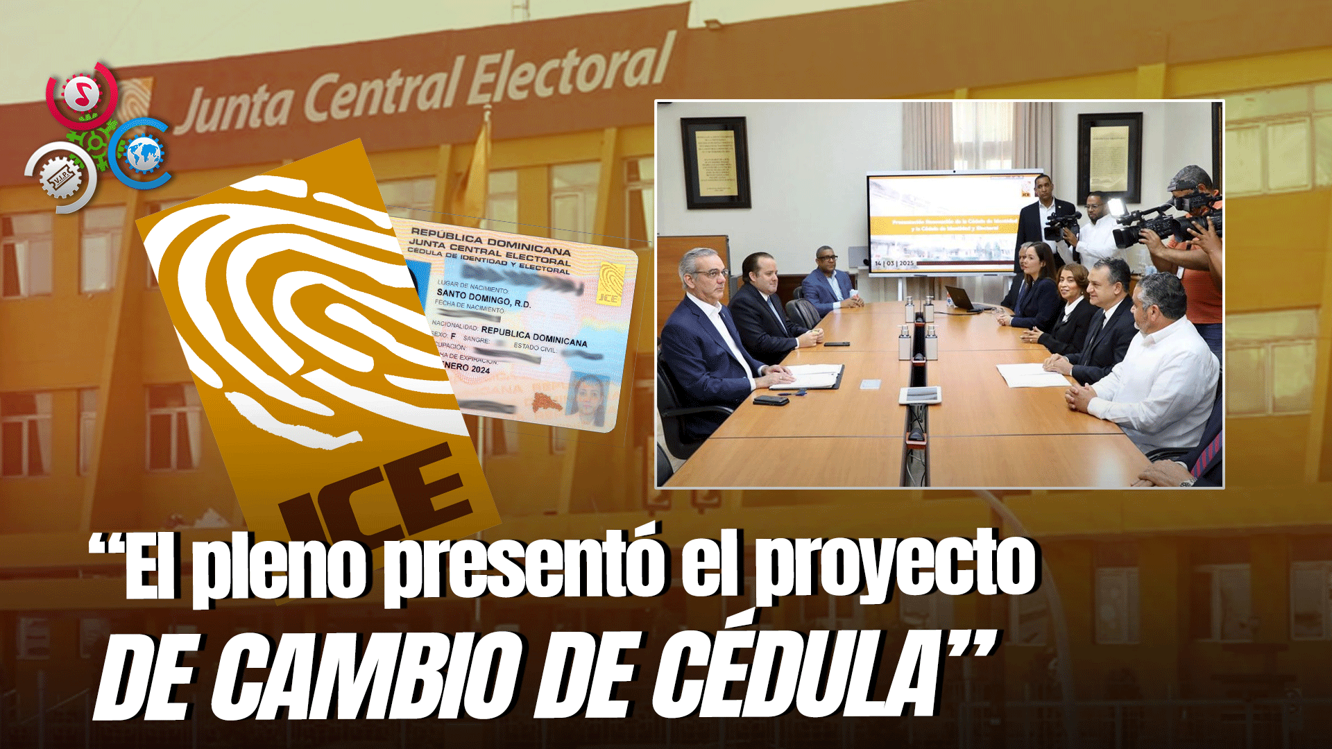 Presidente Luis Abinader Sostiene Reunión Con El Pleno De La JCE