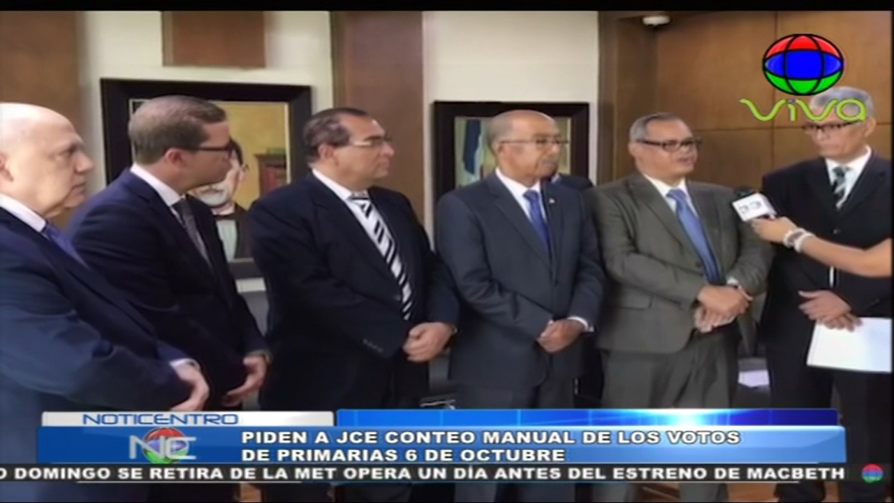 Colisión Para La Defensa De La Constitución Solicita Con Urgencia A La JCE Medidas Preventivas Y Conteo Manual De Los Votos En Las Primarias