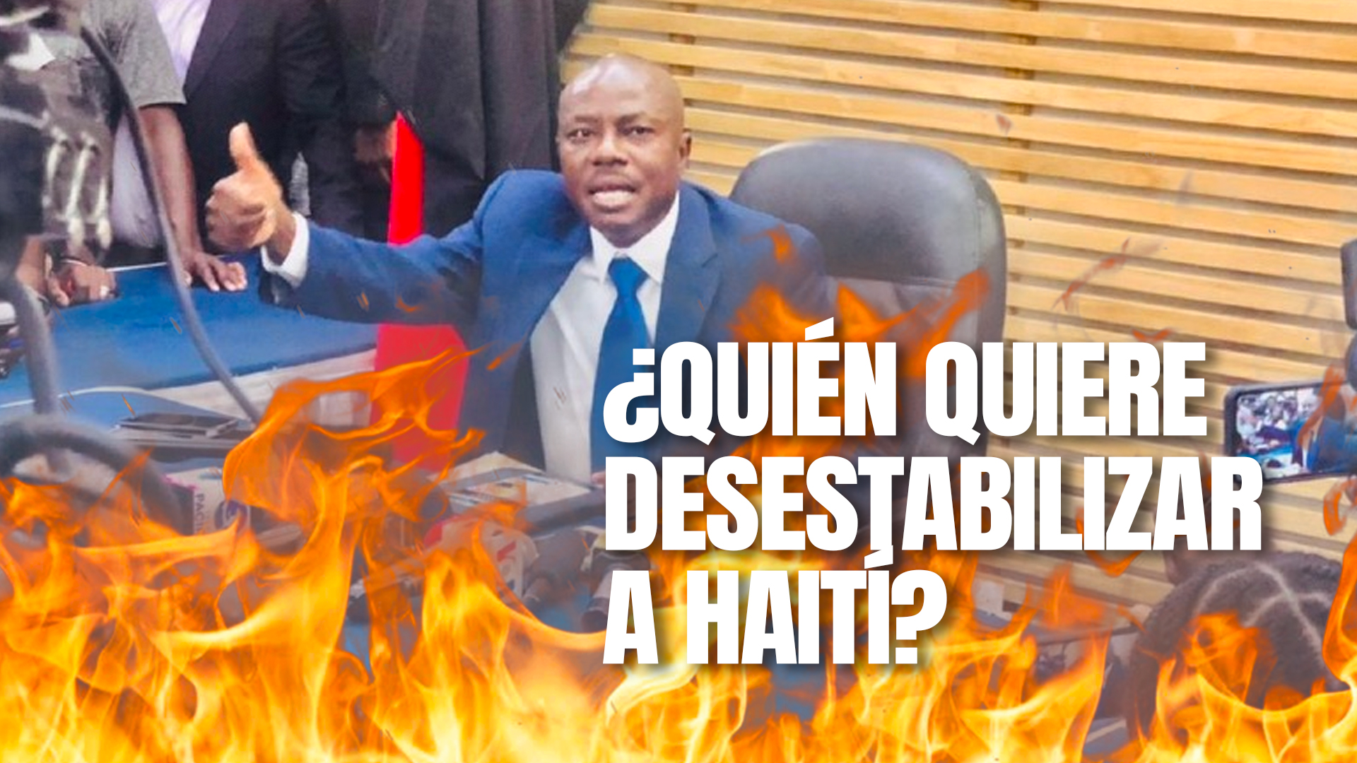 Candidato A La Presidencia De Haití Expone El Plan Que Hay Para Atacar A Su País