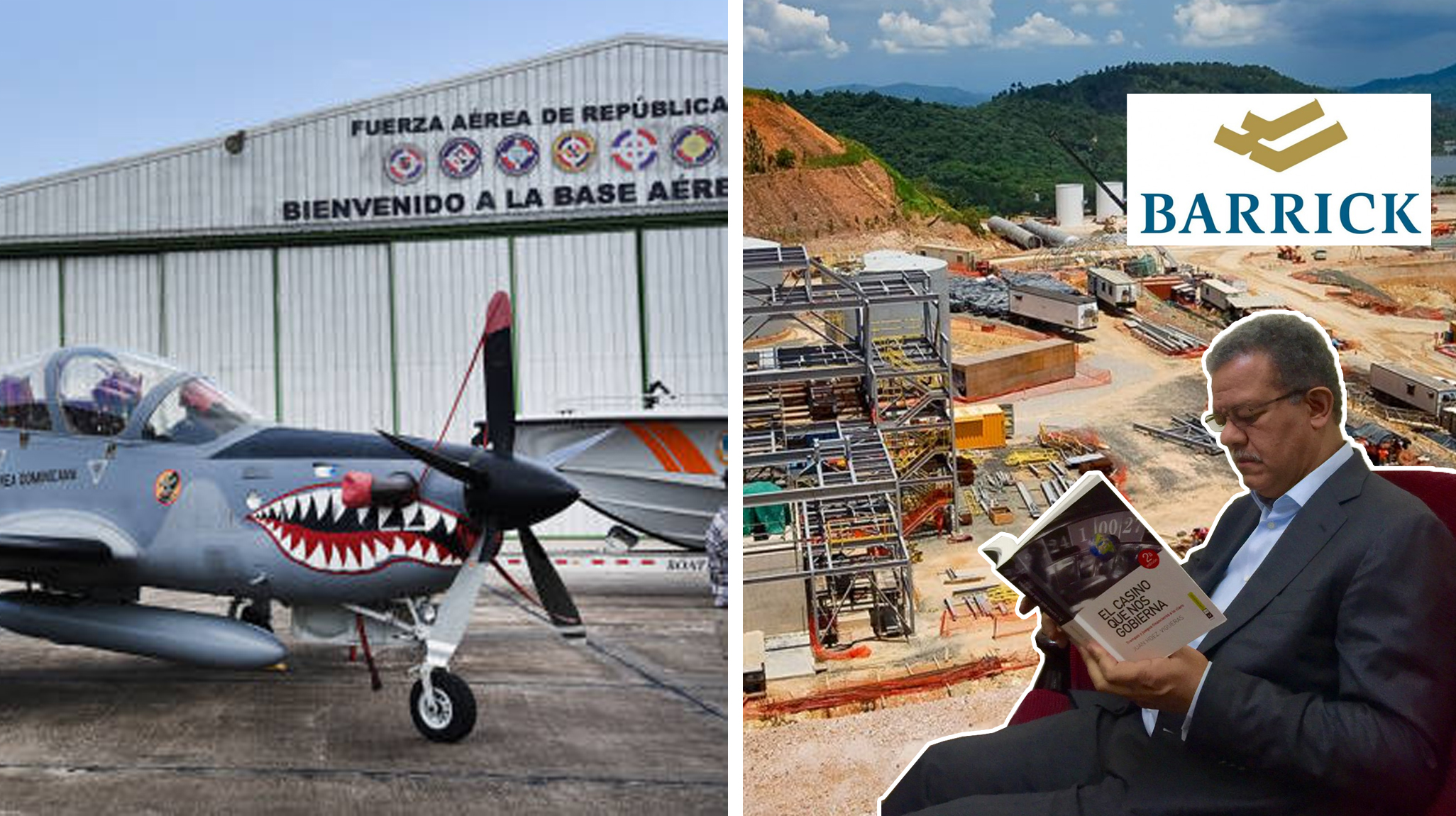 Julio Hazim: Leonel Supera A Gonzalo En “Aviación” Por Los Super Tucanos Y En “Minería” Por La Barrick Gold