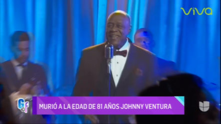 Fallece De Un Infarto El Rey Del Merengue “El Caballo Mayor” Johnny Ventura