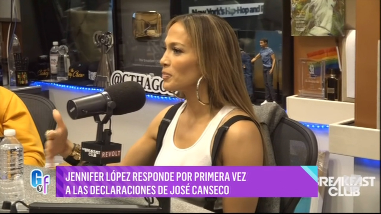 JLO Responde Por Primera Vez A Las Declaraciones De José Canseco