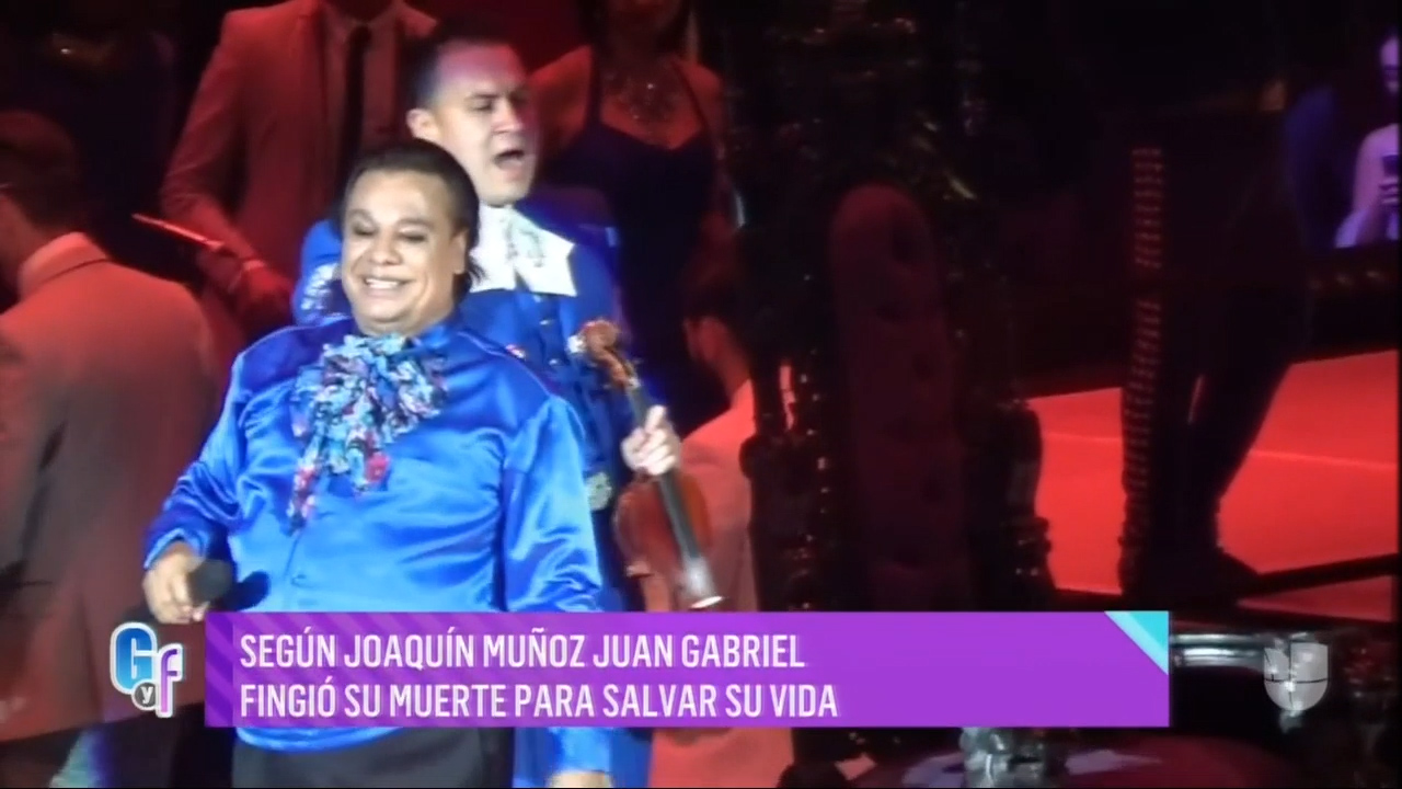 Según Joaquín Muñoz Juan Gabriel Fingió Su Muerte Para “salvar Su Vida”