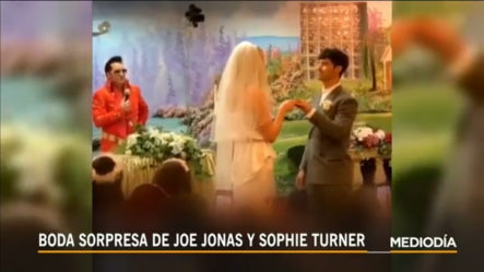 Joe Jonas Se Casa Con Sophie Turner La Actriz De ‘Juego De Tronos’