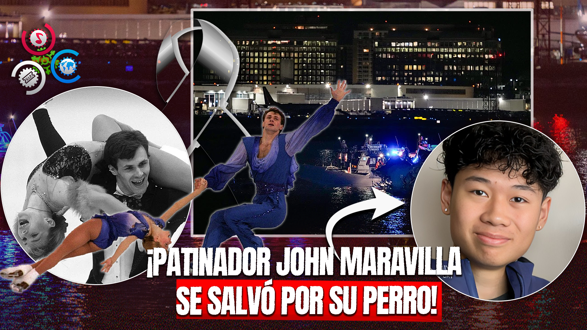 Patinador Que Se Salvó De Morir En Accidente Aéreo De Washington Por Impedimento Con Su Perro