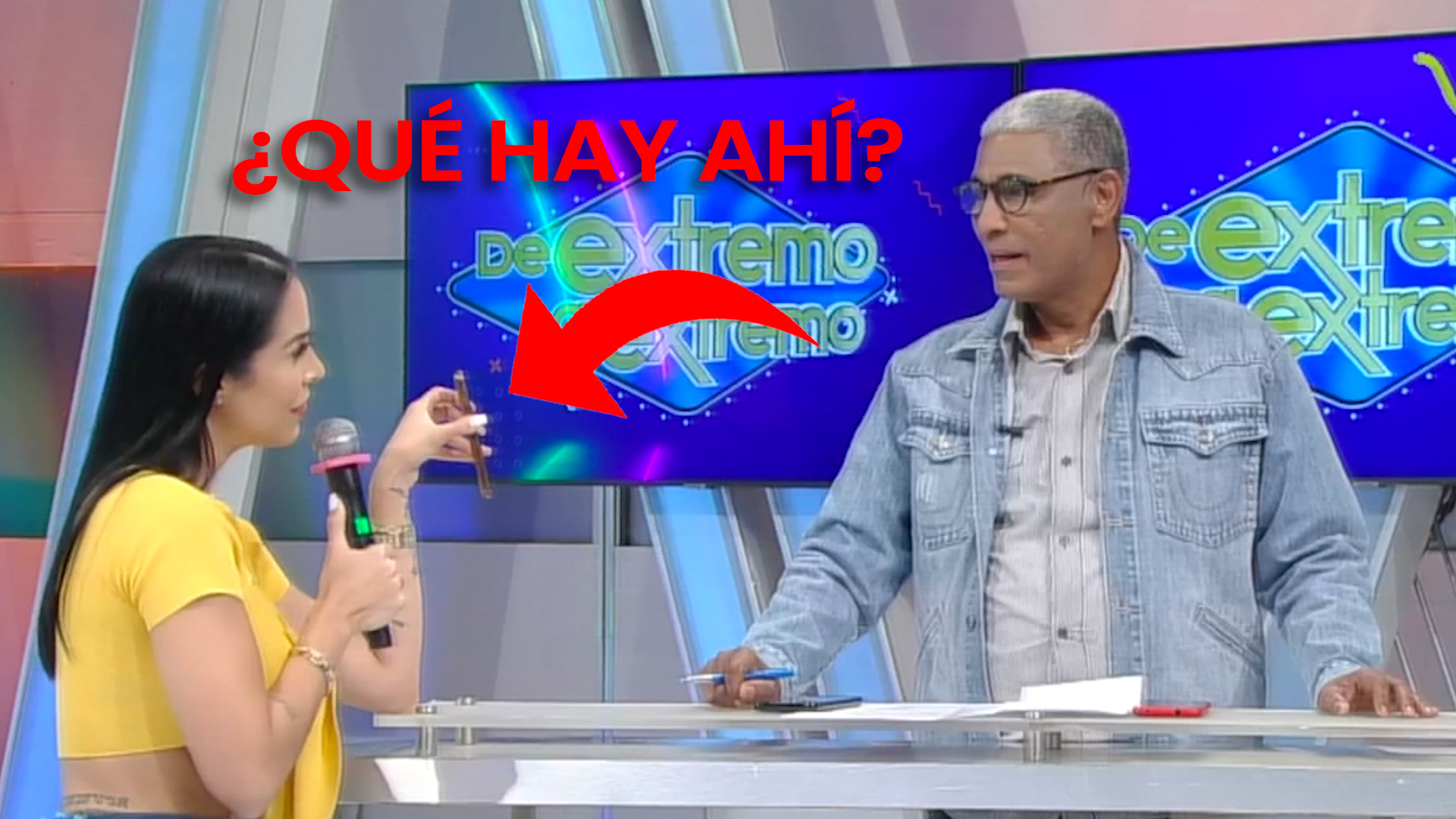 ¿Qué Hay Entre Johnny Vásquez Y Jessica Pereira? ¡Mira Lo Que Pasó En Vivo En El Programa!