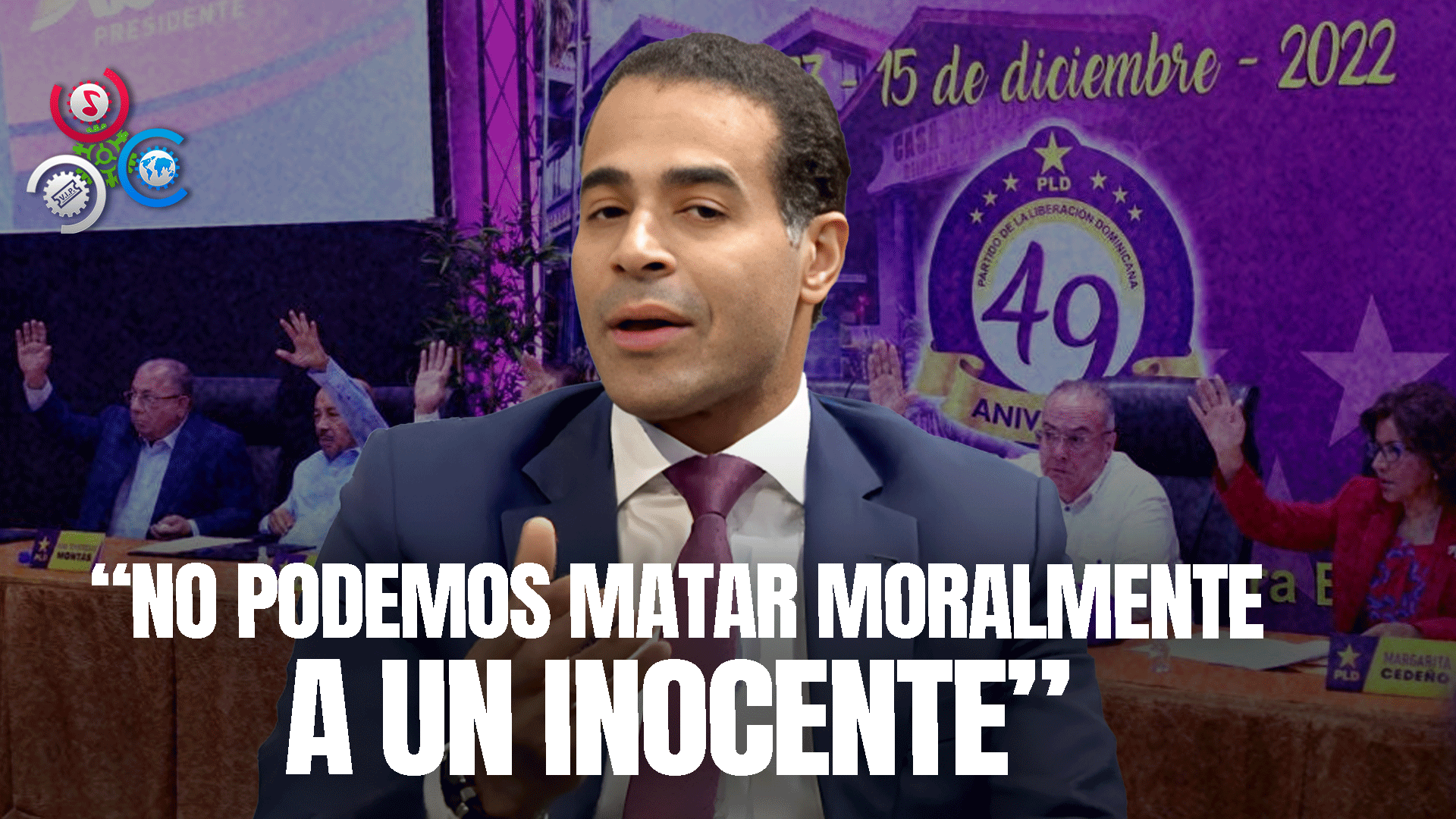 José Dantés Se Pronuncia Sobre Acusaciones Jurídicas A Dirigentes Del PLD