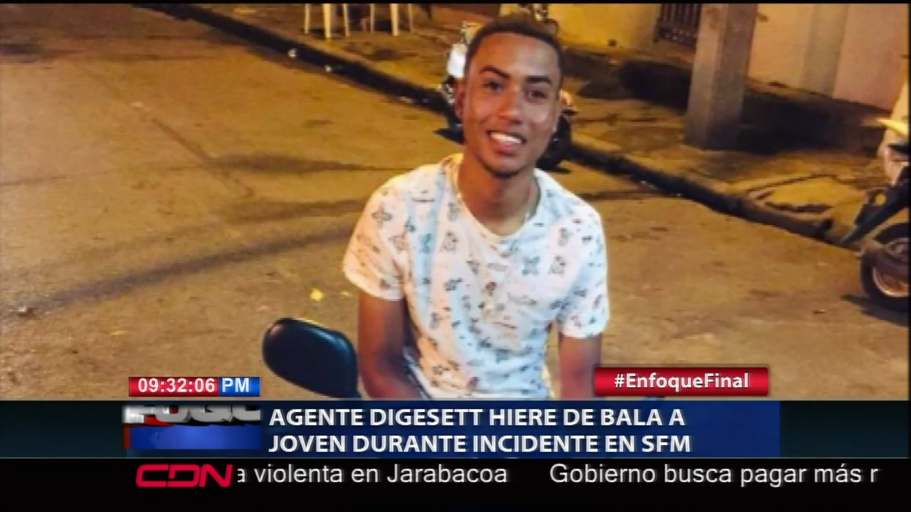 En SFM Agente De DIGESETT Hiere De Bala En La Cabeza A Un Joven Durante Incidente