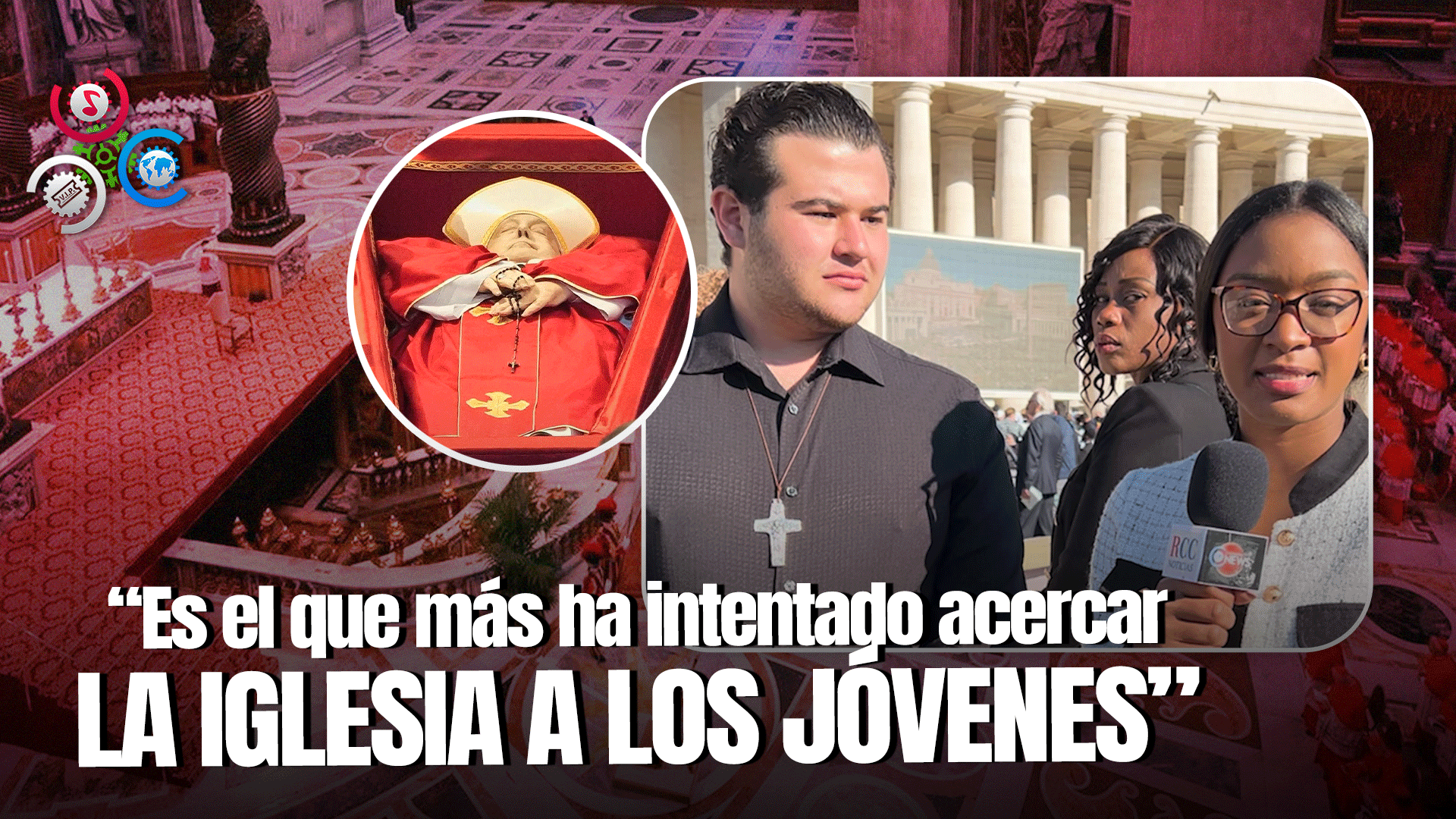 Joven Mexicano Reconoce Valores Del Papa Francisco Durante Honras Fúnebres En El Vaticano
