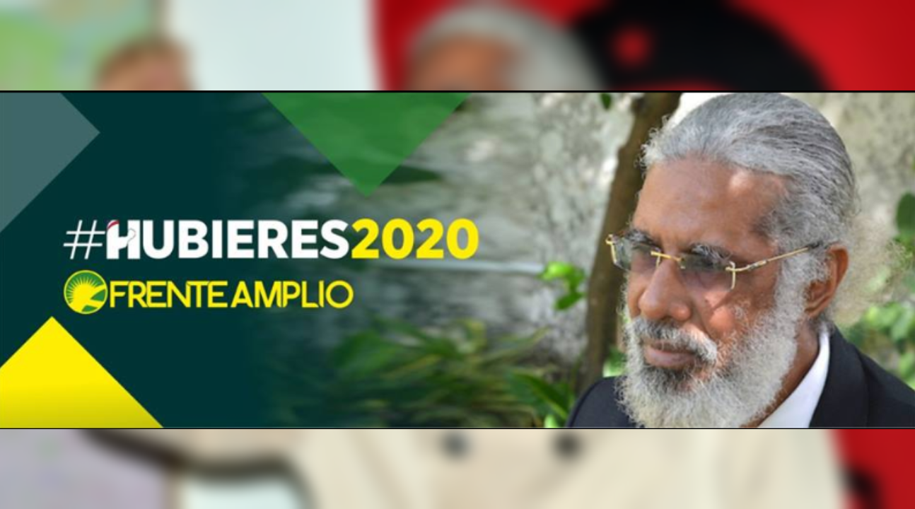Juan Hubieres Lanza Precandidatura Presidencial Por El Partido Frente Amplio