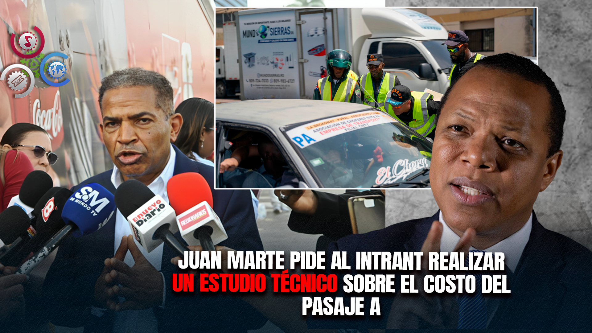 Juan Marte Critica Fiscalización Del Intrant A Choferes En Santiago