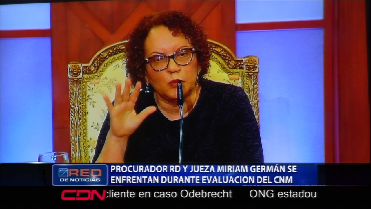 El Procurador Jean Alain Y La Jueza Miriam Germán Se Enfrentan Durante La Evaluación Del CNM