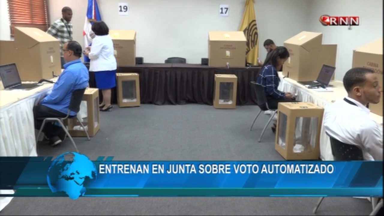 Entrenan En Junta Sobre Voto Automatizado