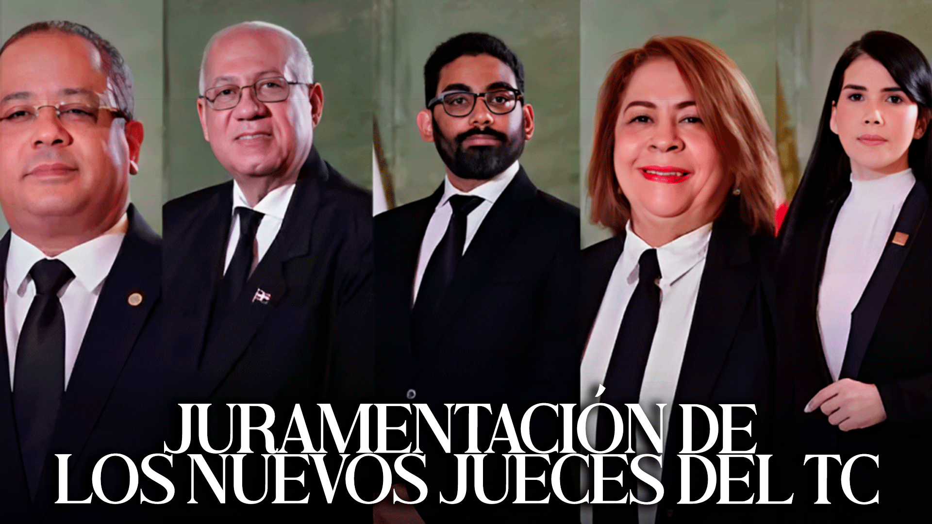 Juramentación De Los Nuevos Jueces Del Tribunal Constitucional