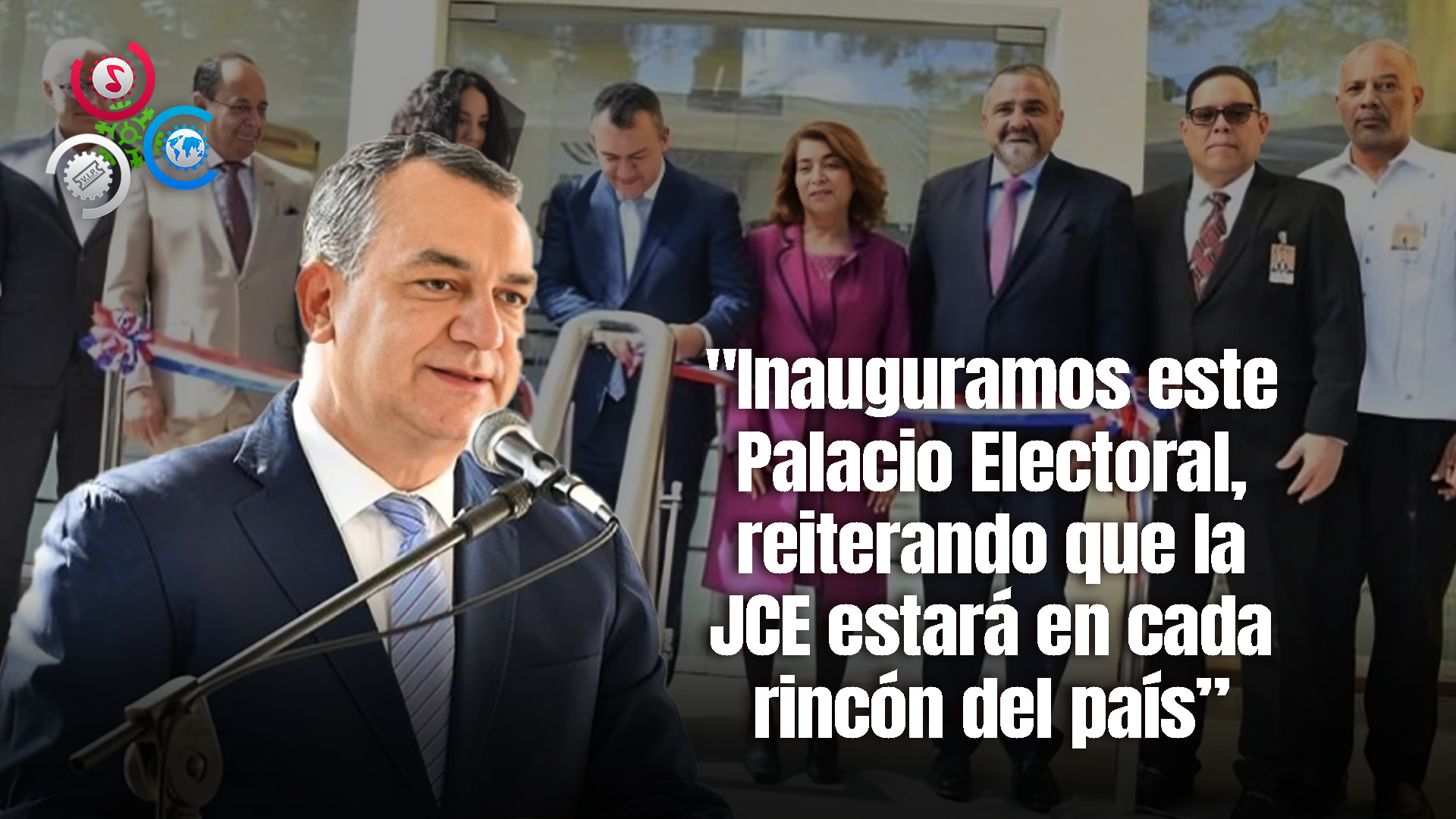 Inauguran Moderna Edificación De La Junta Electoral En El Municipio Luperón