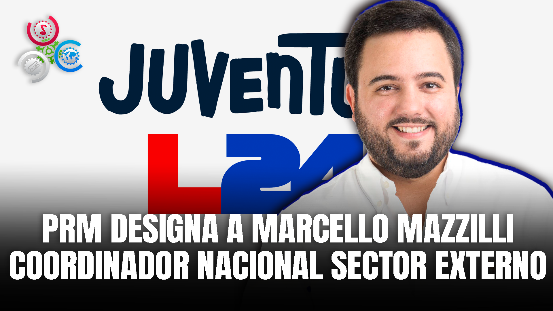 PARTIDO DEL PRM Designa A Marcello Mazzilli Coordinador Nacional Sector Externo De La JRM