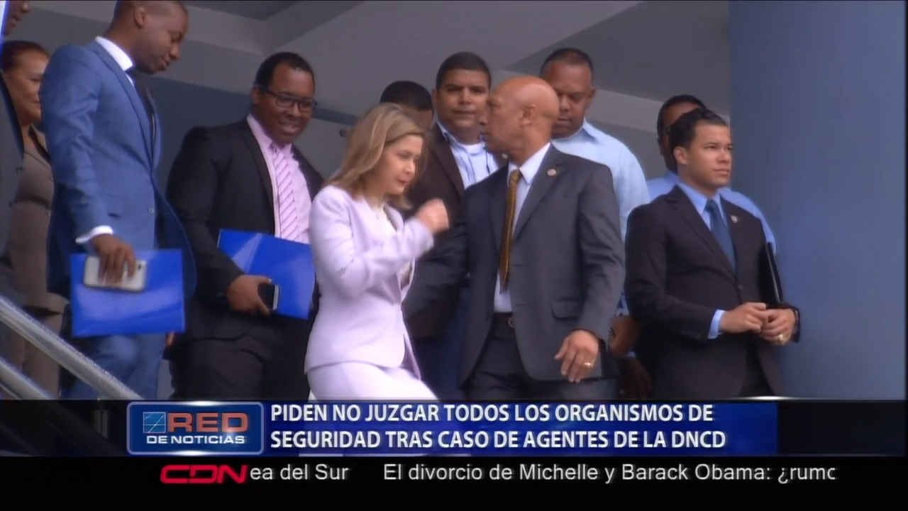 Representantes De Cuerpos De Seguridad Del Estado Poden No Juzgar A Todos Los Organismos Tras Caso De Agentes De La DNCD