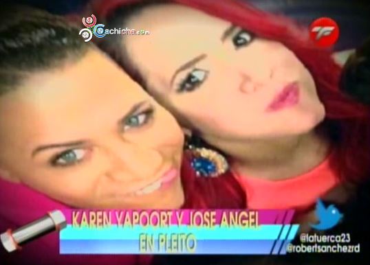 Karen Yapoort Y Jose Angel En Pleito #Video