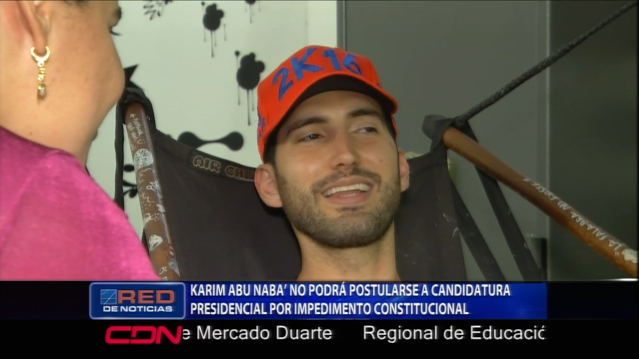 Karim Abu Naba No Podrá Postularse A Candidatura Presidencial Por Impedimento Constitucional