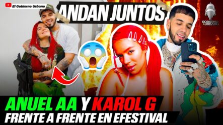 Karol G Y Anuel AA Cara A Cara En Festival De Venezuela