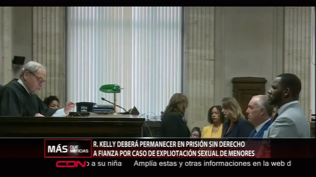 R. Kelly Deberá Permanecer En Prisión Sin Derecho A Fianza Por Caso De Explotación Sexual