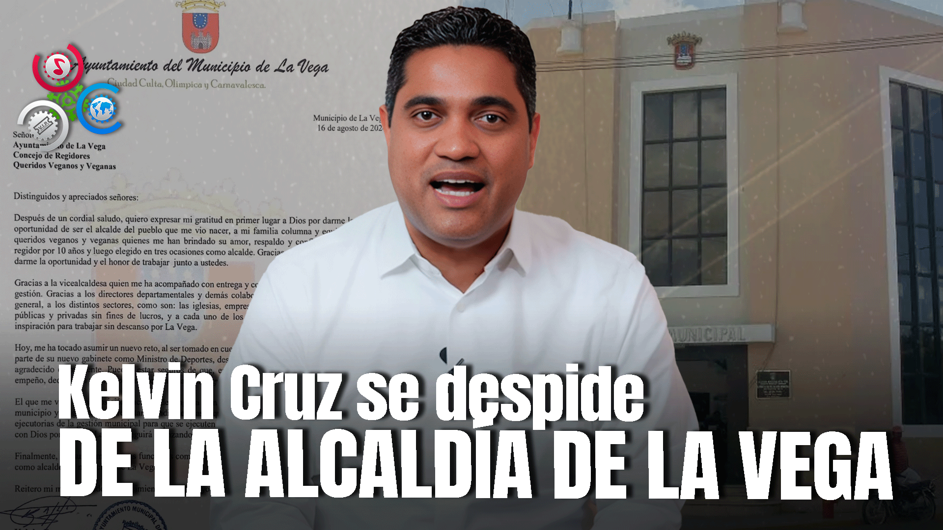 Kelvin Cruz Presenta Su Carta De Renuncia Formal Al Ayuntamiento Para Asumir Su Rol De Ministro
