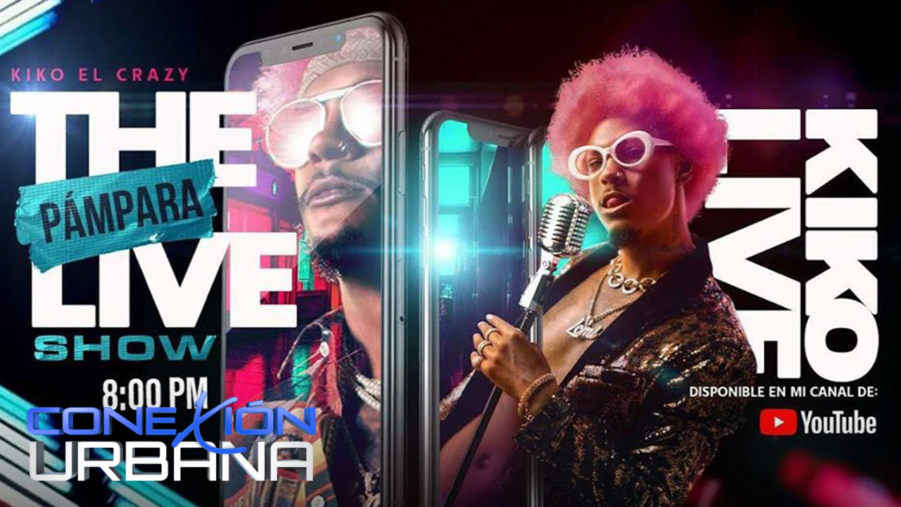 Kiko El Crazy Con Un Live En Youtube Y Con Una Banda