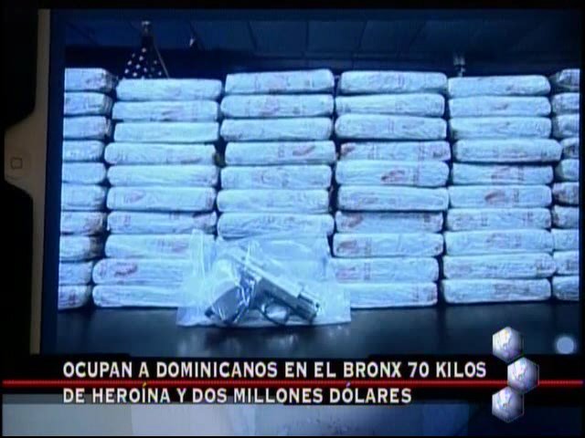 Ocupan Dominicano En El Bronx Con 70 Kilos Y Dos Millones De Dólares #Video