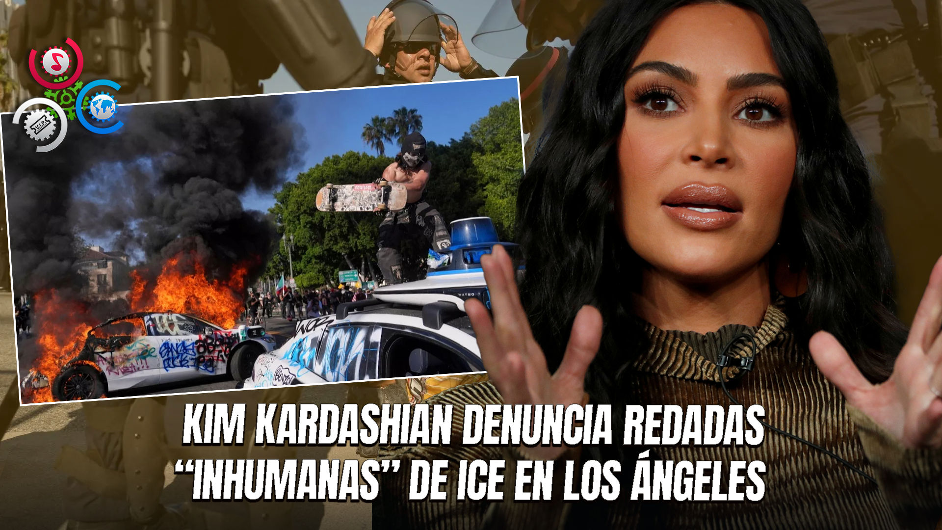Kim Kardashian Alza Su Voz Contra Redadas En Los Ángeles Y Defiende A Los Inmigrantes